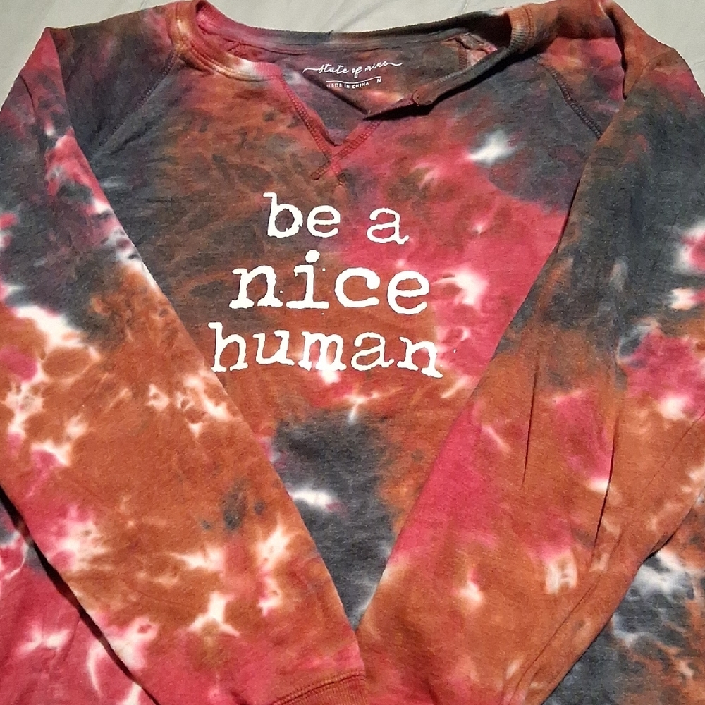 State of Mind Multicolor Tie-Dye Sweater